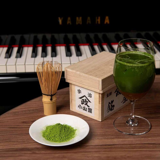 音楽と抹茶のコラボ！“Rhapsody in Green” 山政小山園とNOTES BY YAMAHAが新茶の季節彩る「抹茶アフタヌーンティー」開催！