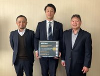 米国キャタピラー社のSER(優秀取引先評価)において最高位の認証を3年連続で取得