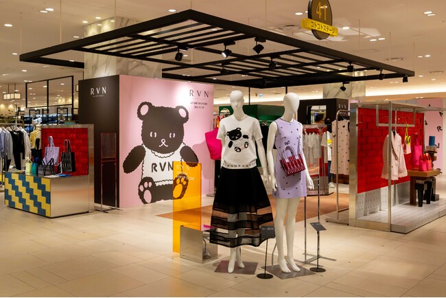 ４月３日関西初上陸、ニットブランド「RVN」阪急うめだ本店にてArt-DropポップアップストアOPEN