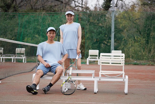 エレッセテニスアパレル 2024年春夏モデル撮影会 KPIPARKにて開催