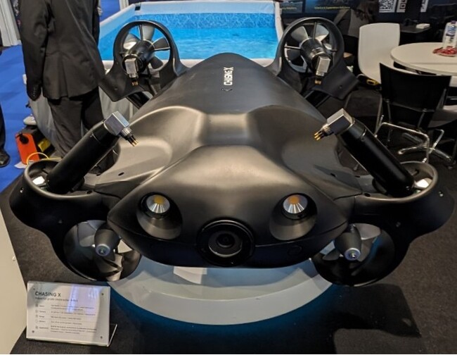 CHASING社の水中ドローン最新機種【CHASING X】『CSPI-EXPO2024』で日本初公開へ！