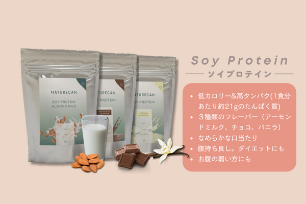 美味しく低カロリーで腹持ち良し◎ソイプロテインお試しキャンペーン開催！｜Naturecan Fitness