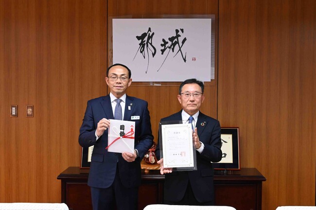 宮崎瓦斯株式会社様より、企業版ふるさと納税の寄附をいただきました！