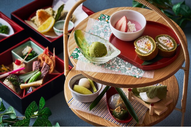 【品川プリンスホテル】和食専門店がご用意した和食と和菓子が織りなす和のアフタヌーンティー