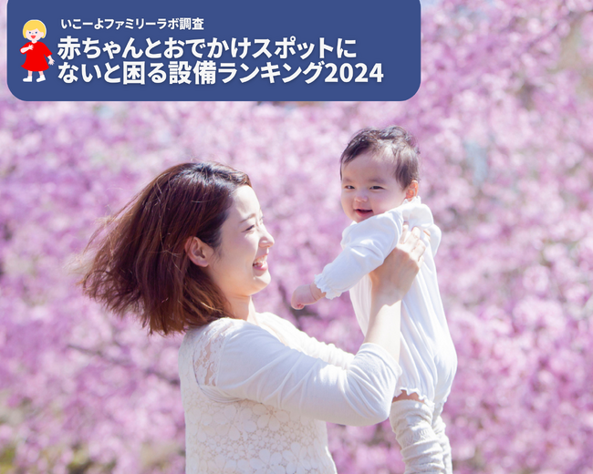 【いこーよファミリーラボ調査】赤ちゃん（0歳～2歳）とのおでかけスポットにないと困る設備ランキング2024