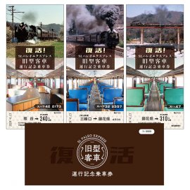 記念乗車券(全体)イメージ 記念乗車券(全体)イメージ