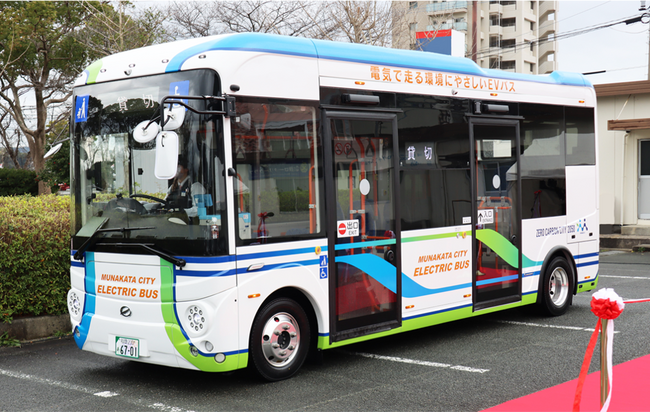宗像市役所様へ小型コミュニティEVバスを納車いたしました