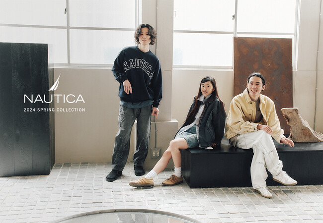ミュージックシーンで注目を集めるアーティスト3名が表現するNAUTICA（ノーティカ）の最新COLLECTIONがローンチ！