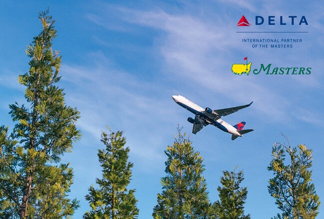 デルタ航空、7年連続で「マスターズ・トーナメント」のインターナショナル・パートナーとして協賛