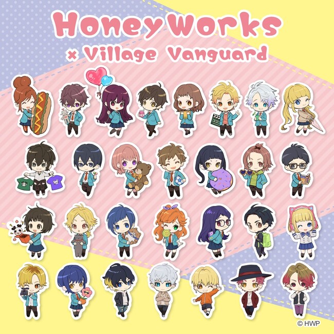 【HoneyWorks×ヴィレッジヴァンガード】～コラボグッズ販売開始！～
