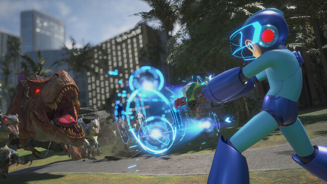 『エグゾプライマル』タイトルアップデート第4弾の最新情報。『ロックマン』コラボトレーラーを公開！