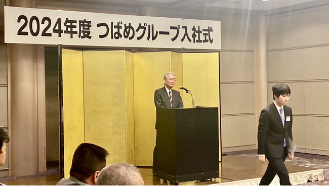 【最も多くの新卒入社人数38名】創業70年名古屋の老舗つばめタクシーグループ2024年度入社式開催