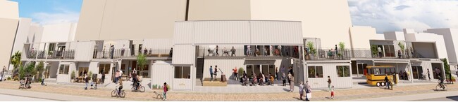 宮崎市広島一丁目プロジェクト（NTT西日本宮崎支店敷地）NTT広島ビル南棟新築工事の着工について　～広島通りに国内最大級34台の建築用コンテナを集積した商業施設が誕生～