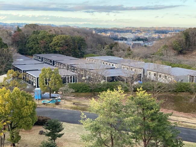 能登半島地震支援、日本ムービングハウス協会が日本航空学園の仮設学生寮を整備