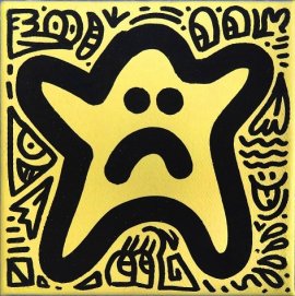 【Mr.Doodle】「Untitled」 アクリル 12.5×12.7cm 【Mr.Doodle】「Untitled」 アクリル 12.5×12.7cm
