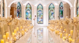 【8年連続口コミランキング1位】360度ステンドグラスに囲まれた東京銀座の結婚式場「セント・ラファエロチャペル東京」が3月1日に公式ウェブサイトをリニューアル！