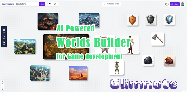 ゲーム・エンタメ制作者向け世界観・設定制作AIツールGlimnote アーリーアクセスを開始