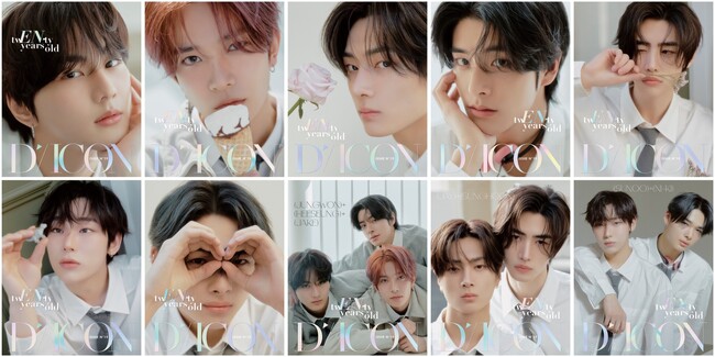 DICON ENHYPEN写真集『twEN-ty years old』が4月8日(月)14時より光文社にて独占販売開始！