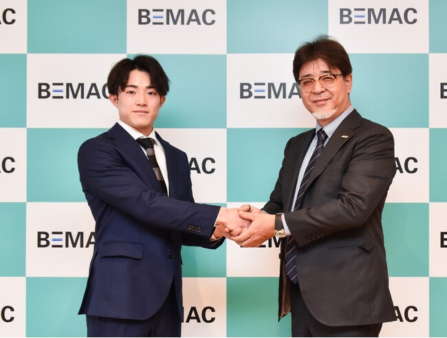 BEMACがスポーツクライミングの大政涼選手とスポンサー契約