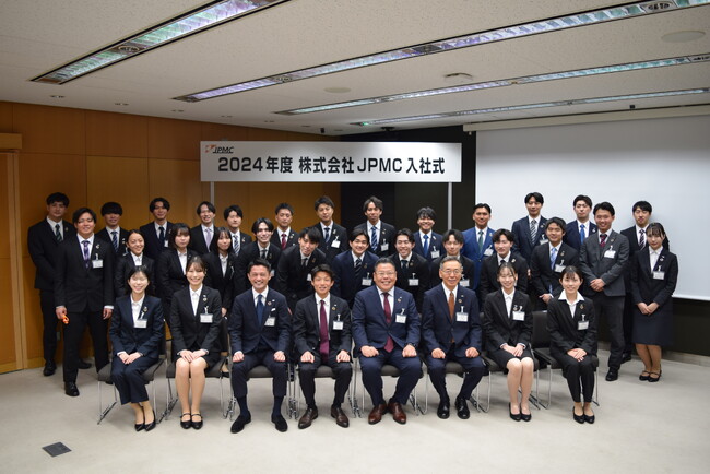 ＪＰＭＣ、2024年度入社式を開催