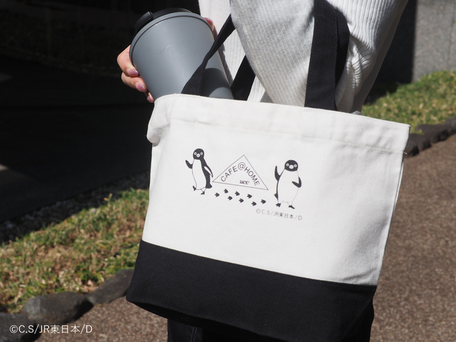 Suicaのペンギン×CAFE@HOMEのコラボトートバッグ付コーヒーセットが新登場！4月10日からCOFFEE STYLE UCCグランスタ東京店で数量限定発売