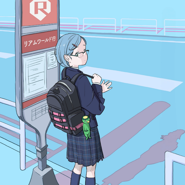 聖徳学園高等学校に通うデジタルキャラクター