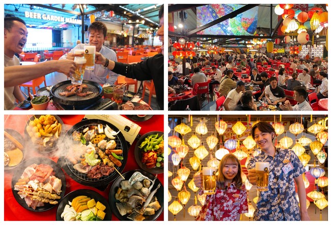 60年の歴史を誇る名古屋の老舗「ビアガーデンマイアミ」様々なイベントや特典も盛りだくさん、メニュー数もさらに増やし、名古屋栄三越の屋上で4月17日（水）より営業開始