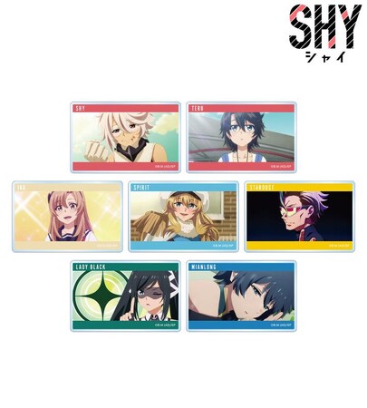 TVアニメ『SHY』のトレーディング場面写アクリルカード、パーカーなどの受注を開始！！アニメ・漫画のオリジナルグッズを販売する「AMNIBUS」にて