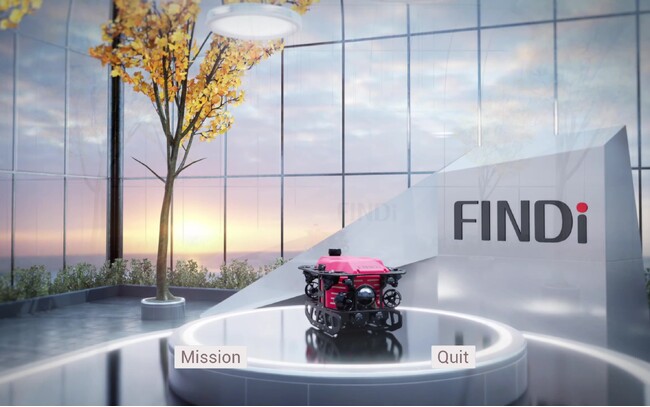 FINDi、水中ドローンシミュレーター「FF Virtual」を6月から販売開始