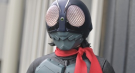 仮面ライダー(シン・仮面ライダー)が全高470mm超の大型彩色済フィギュアに。