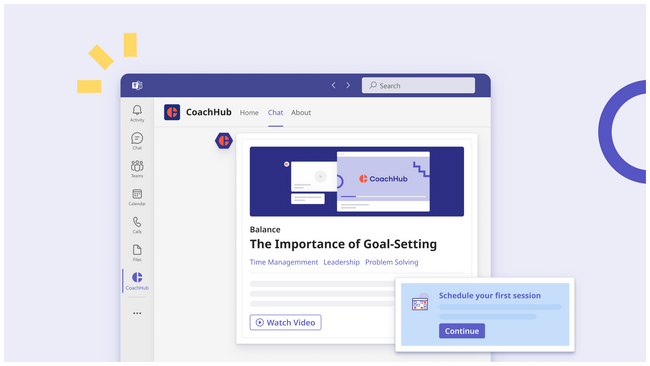 CoachHub、Microsoft Teamsアプリを発表