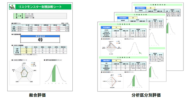 『リスクモンスター財務診断シート』、4月15日より申込受付開始
