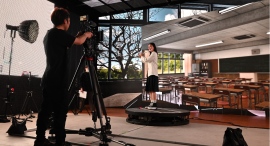 バーチャルプロダクションスタジオの新機軸「テルスタ TELMIC Studio Soka」✕ 博多座「新生!熱血ブラバン少女。」 バーチャルプロダクションスタジオの新機軸「テルスタ TELMIC Studio Soka」✕ 博多座「新生!熱血ブラバン少女。」