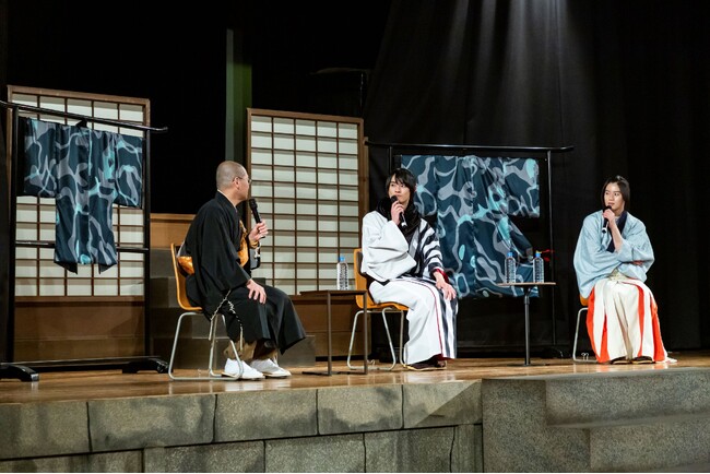 【4/7イベントリポート】東映太秦映画村の伝説のナイトイベント「太秦江戸酒場」にドラマ主演俳優が参戦！手塚治虫原作「君とゆきて咲く～新選組青春録～」前田拳太郎、奥智哉、新選組ゆかりの壬生寺貫主と語る