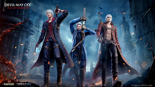 カプコンオフィシャルライセンスゲーム『Devil May Cry:Peak of Combat』、4月10日（水）より事前ダウンロード開始！