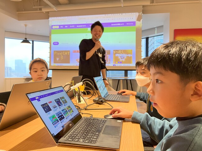 【プログラミング体験】 WeWork イベント「KidsDay」へ参加┃コネクト株式会社