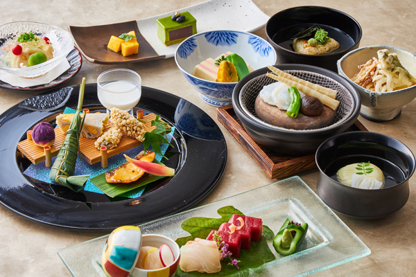 【ホテルメトロポリタン】日本料理「花むさし」新緑の季節に味わう会席料理が登場