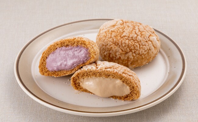 新スイーツパン「沖縄どーなつ」を那覇空港にショップ出店・新発売！＜黒糖＞＜紅芋＞沖縄素材を使用した新感覚のひんやり冷たいクリーム入りドーナツ