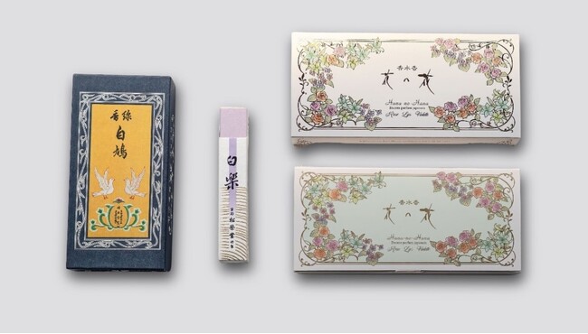 【4/12新発売】鳩居堂、松栄堂、日本香堂より明治～昭和時代のルームフレグランス（お香）の復刻アイテムや聞きくらべセットなど『香り博』を記念した商品を4月12日（金）より発売開始