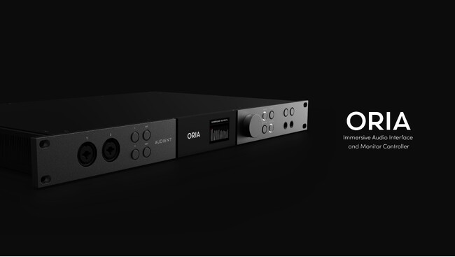 イマーシブオーディオ用インターフェイス＆モニターコントローラー「ORIA（オリア）」が登場
