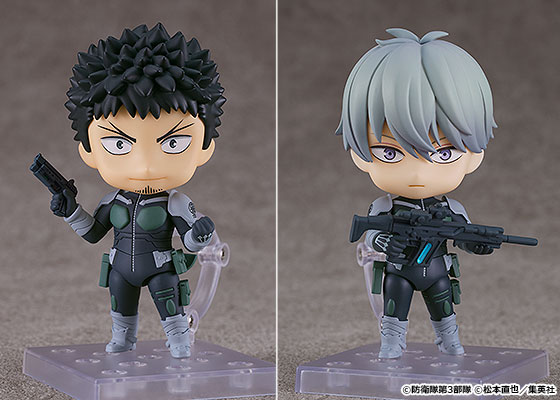 アニメ『怪獣８号』より、「日比野カフカ」と「市川レノ」がねんどろいどで登場です！