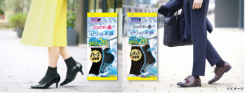 今年も全国で猛暑予報、悩みのタネは足もとに…
『ココピタ さらっと実感』なら、汗ムレスッキリ！(※1)
ビジネスシーンもさらっと快適に過ごせる、ハーフ丈・レギュラー丈が新登場！