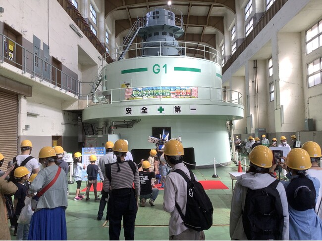 小千谷発電所を一般公開します