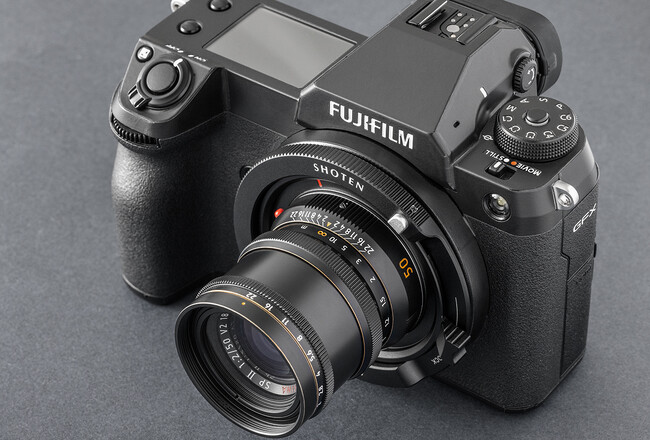 SHOTEN マウントアダプター LM-FG IV（ライカMマウントレンズ → 富士フイルムGFX Gマウント変換）発売