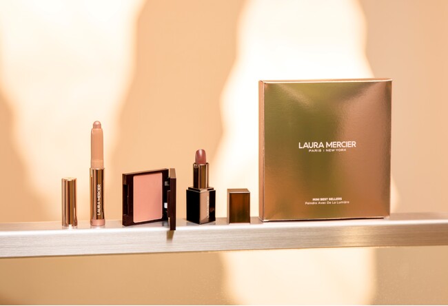 【LAURA MERCIER ×パフューマリー スキヤ 5th Anniversary】 ローラ メルシエの人気カラーアイテムの日本限定キットを限定発売！その他、豪華企画も。