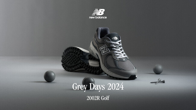 人気の「2002R」がゴルフシューズへ Grey Daysをセレブレートした特別カラーが登場5月2日（木）より限定発売