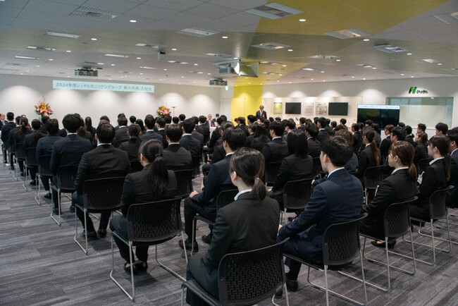 2024年4月1日に入社式を実施いたしました