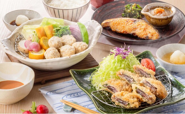 大戸屋 春の定番「鰹の梅はさみ揚げ」をはじめ、季節の美味しさをたっぷり味わう『春のごちそうフェア』４月１２日より開催！
