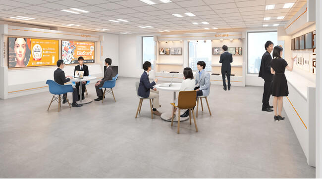 セキュア、提供ソリューションを体験できる本社ショールームを 5月7日に全面リニューアル