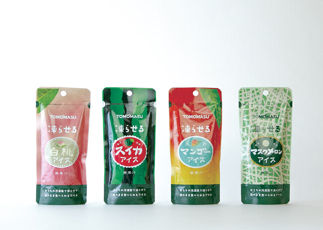 常温で流通、保管ができる「凍らせる果実アイス」夏に向け新発売